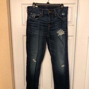Hollister Distressed Skinny Jeans 31x34 Unused